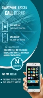 Mobile Phone Repair Карта-стойка template