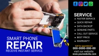 mobile repair flyer Kartu Bisnis template