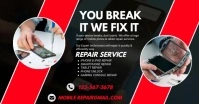 mobile repair flyer Facebook Shared Image template