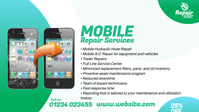 Copy of Mobile Repair Services Ad | PosterMyWall
