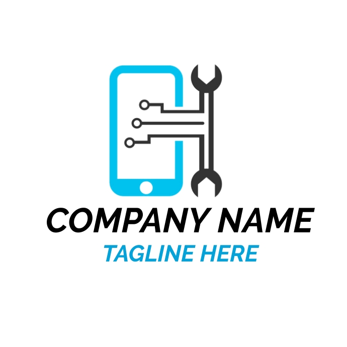 Plantilla de mobile repairing logo | PosterMyWall