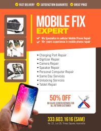 Images Mobile Repairing Shop Flex Board Design