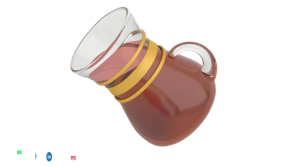 mock-up cup Twitter-Beitrag template