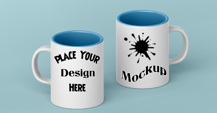 Mockup Design For Free Facebook Shared Image template