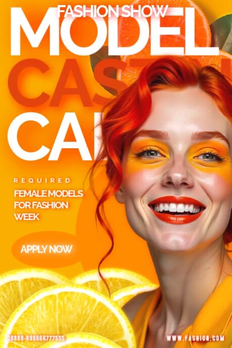 Model casting call poster Templates | PosterMyWall