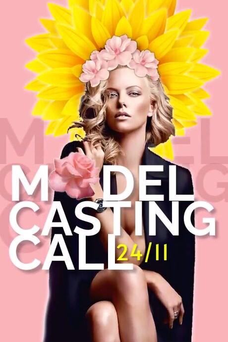 Model Casting Call Poster Templates | PosterMyWall