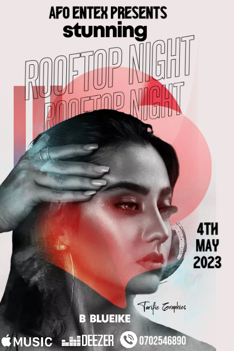 Plantilla de model poster | PosterMyWall