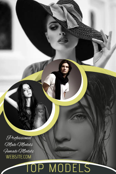 Model Template | PosterMyWall