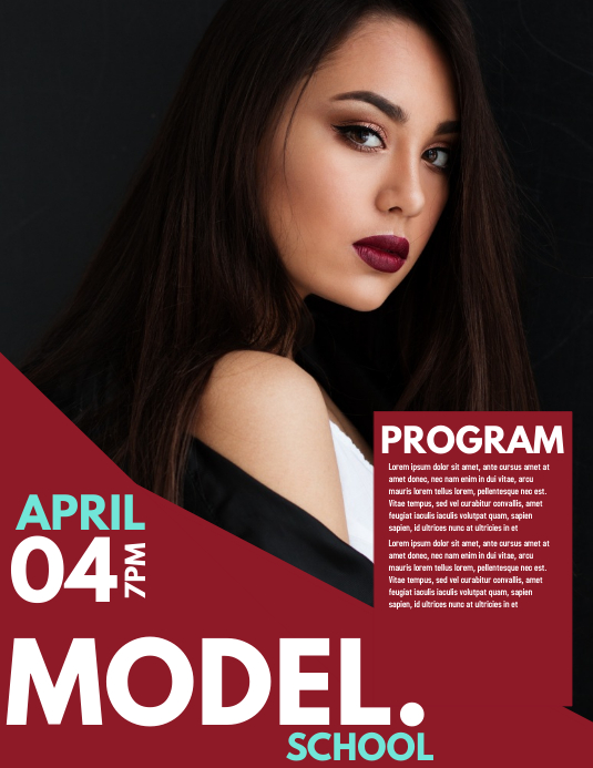 Model Template | PosterMyWall