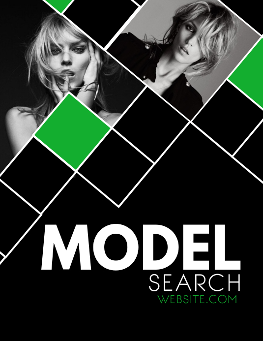 Model search Template | PosterMyWall