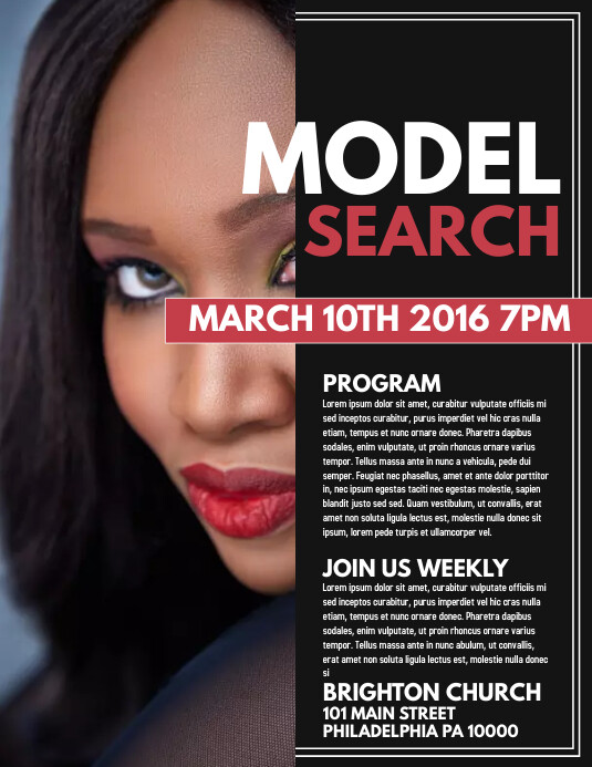 417+ Free Model Casting Call Flyer Templates | PosterMyWall