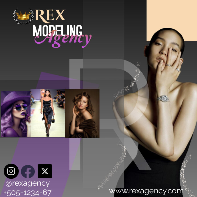 Modeling Agency Template | PosterMyWall
