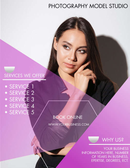 Modeling Business Studio Flyer Template | PosterMyWall