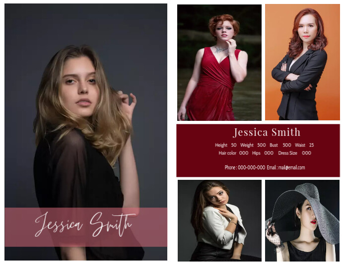 Professional Comp Card