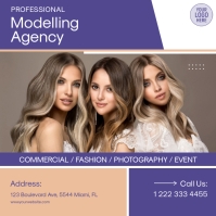 Modelling Agency Flyer Template | PosterMyWall
