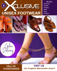 Modern & Minimal “footwear Promo Video | Stylish Unisex Shoes For Men & Women | Modern Fashion Ad Te Instagram Portrait template