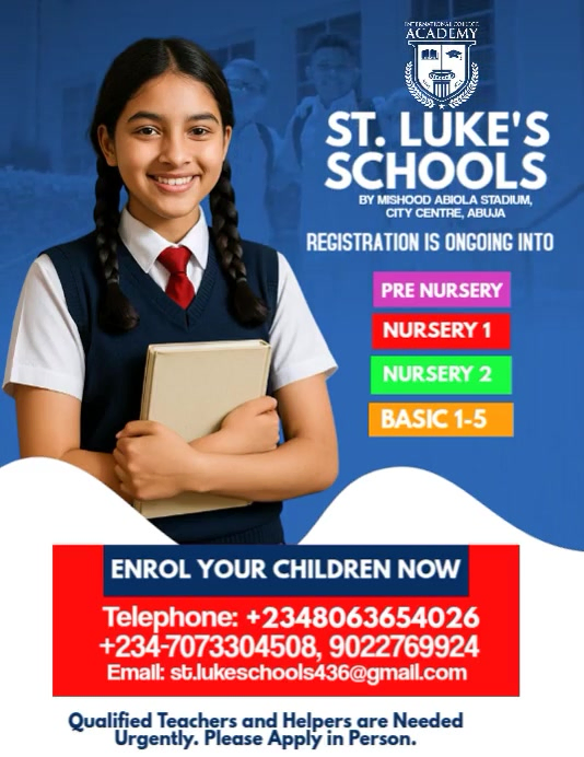 Modern & Minimal Admission Open Flyer (us Letter) Iflaya (Incwadi ye-US) template