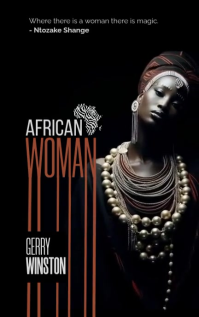 Modern & Minimal African Woman Kindle/book Covers template