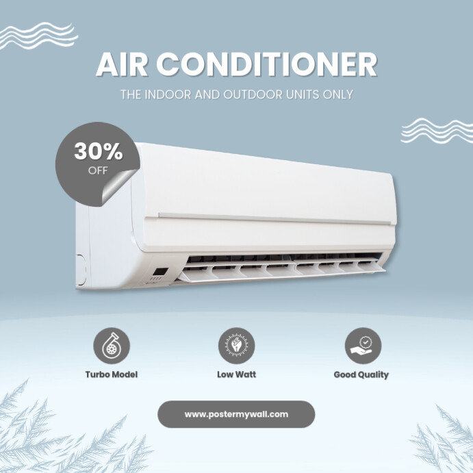 Copia De Modern Minimal Air Conditioner Sale Pos Instagram PosterMyWall copia-de-modern-minimal-air-conditioner-sale-pos-instagram-postermywall