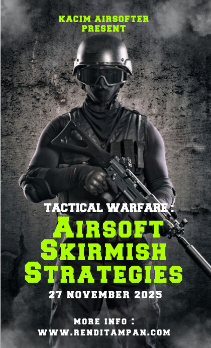 Modern & Minimal  Airsoft Skirmish Strategies 美国正规 template