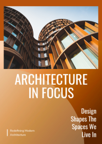 Brun Modern Architecture A4 Template - Page 1