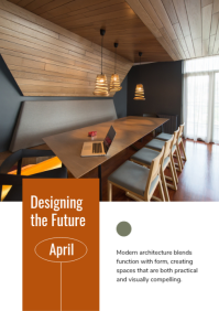 Modern & Minimal Architecture Magazine A4 template - Page 2