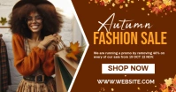 Modern & Minimal Autumn Fashion Sale Facebook Ad template