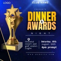Awards Night Event Instagram Ad Template | PosterMyWall