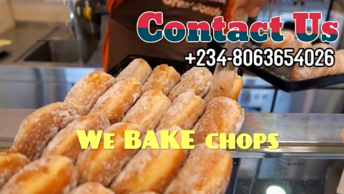 Modern & Minimal Bake Sales Template Youtube Thumbnail Isithonjana se-YouTube