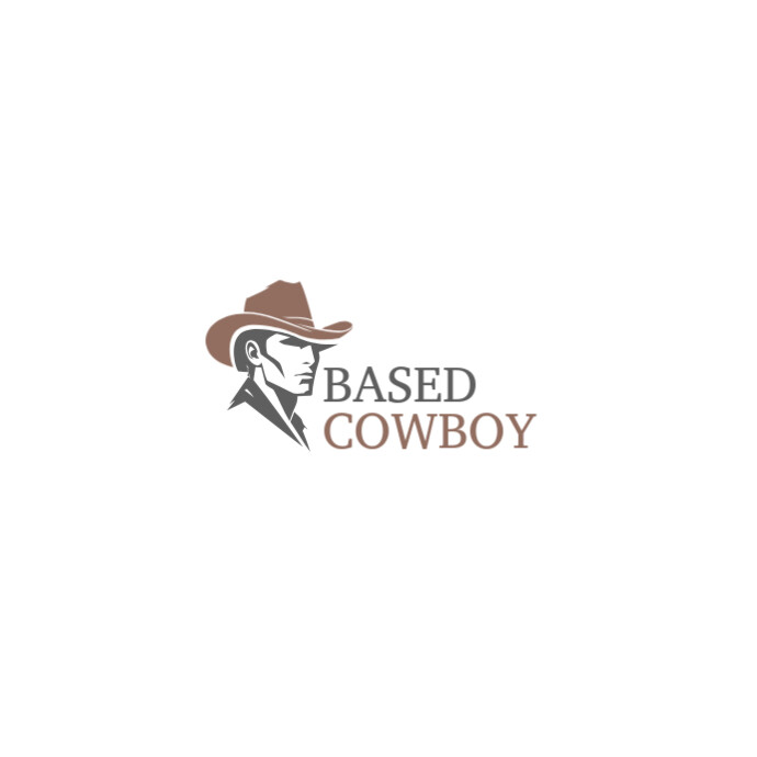 Modern & Minimal Based Cowboy And Gentleman Logo template