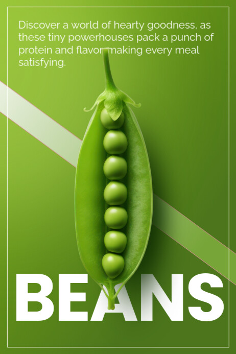Copy of Modern & Minimal Beans Day Poster | PosterMyWall