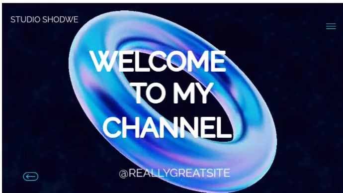 Channel Welcome Digital Display Template | PosterMyWall