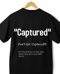 Modern & Minimal Black T-shirt Instagram Portrait template