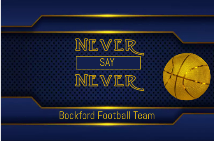 Football Team Motivation Flags Template | PosterMyWall