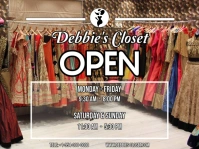 Modern & Minimal Boutique Store Hours Sign template