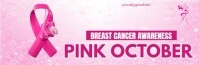 Modern & Minimal Breast Cancer Awareness  Email Header template