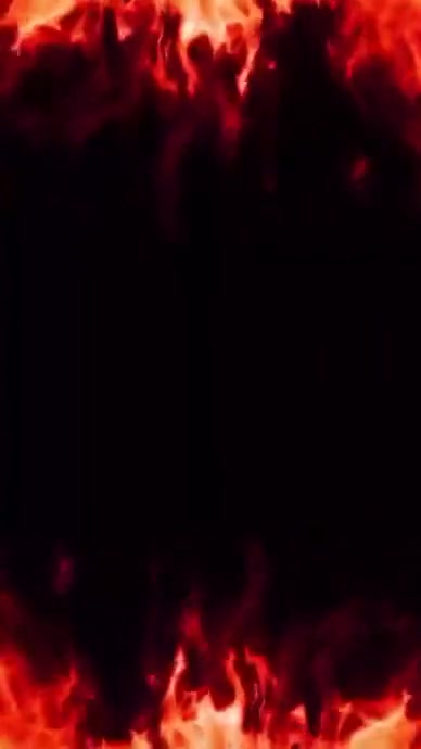 Modern & Minimal Burning Fire Frame Background Video | Flame Border Animation For Posters, Parties, Display digitale (9:16) template
