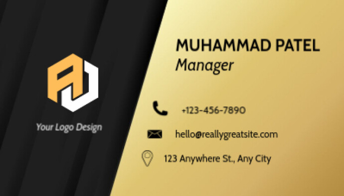 Modern & Minimal Business Card Business Card 名片 template
