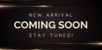 Modern & Minimal Coming Soon Announcement  Eventbrite Banner template