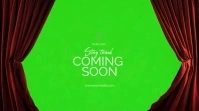 Modern & Minimal Coming Soon  Digital Display (16:9) template