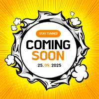 Modern & Minimal Coming Soon Instagram Post template