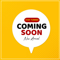 Modern & Minimal Comming Soon Notice Instagram Post template