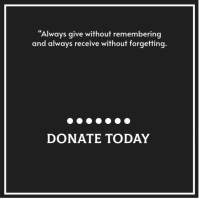 Modern & Minimal Donate Today Pos Instagram template