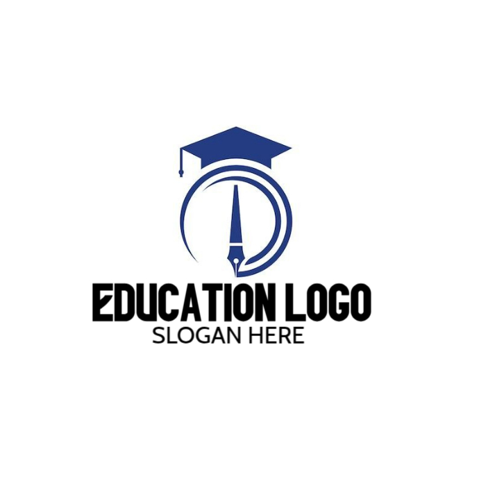 Modern & Minimal Education Logo Logo Template | PosterMyWall