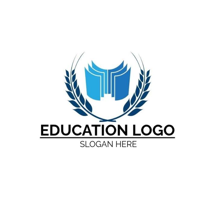 Modern & Minimal Education Logo Logo Template | PosterMyWall