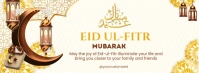 Modern & Minimal Eid Ul-fitr Mubarak Facebook Cover Photo template