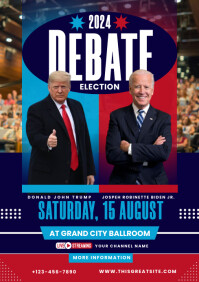Debate Post Layout Debate Template | PosterMyWall