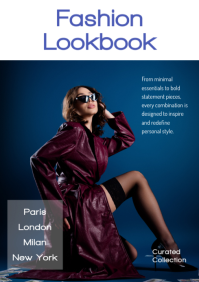 Modern & Minimal Fashion Magazine A4 template - Page 2