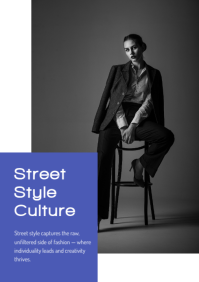 Modern & Minimal Fashion Magazine A4 template - Page 3