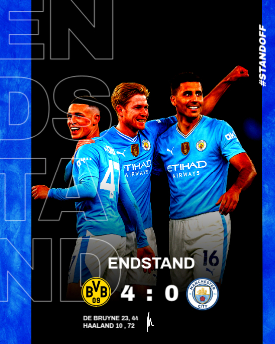 Score Result Design Modern & Minimal Football Fulltime Result Template – Editable Soccer ...